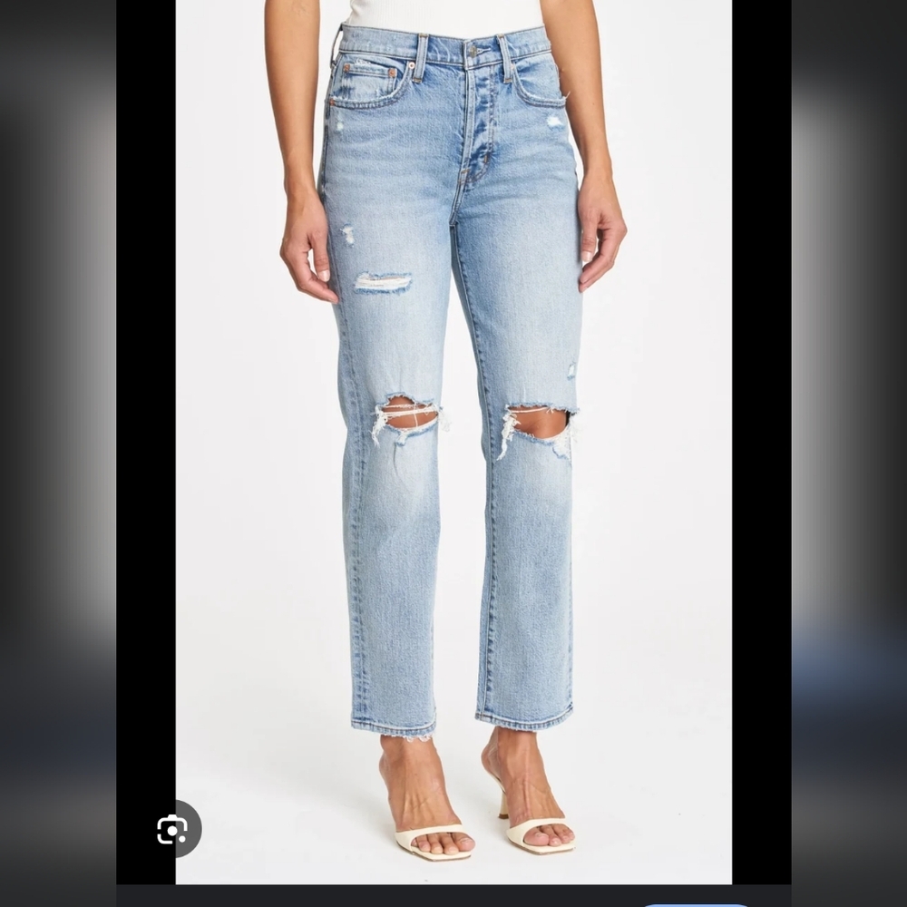 Pistola Charlie High Rise Straight Jeans